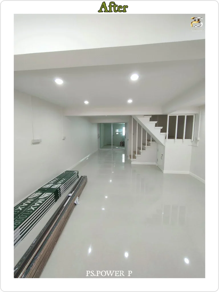 พื้นที่ชั้นล่างหลังรีโนเวต - เขตหลักสี่ กรุงเทพมหานคร