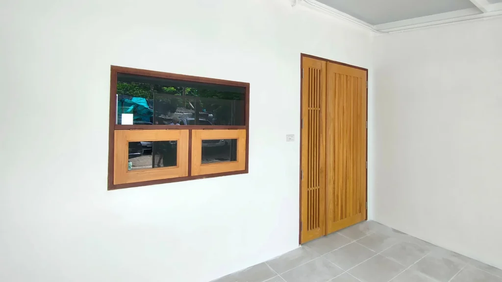 ผลงานรีโนเวตทาวน์เฮาส์ 2 ชั้นสไตล์มินิมอล เขตหลักสี่ กรุงเทพมหานคร